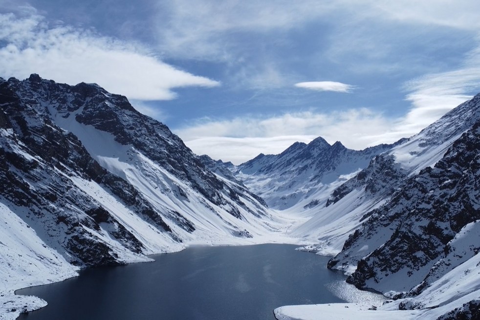 Laguna del Inca, Portillo, in the Chilean Andes